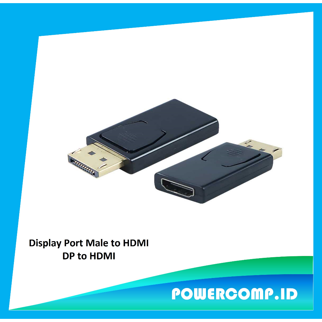 Display Port Male to HDMI Female Port Adapter - DZST024 - Display Port to HDMI? DP to HDMI?