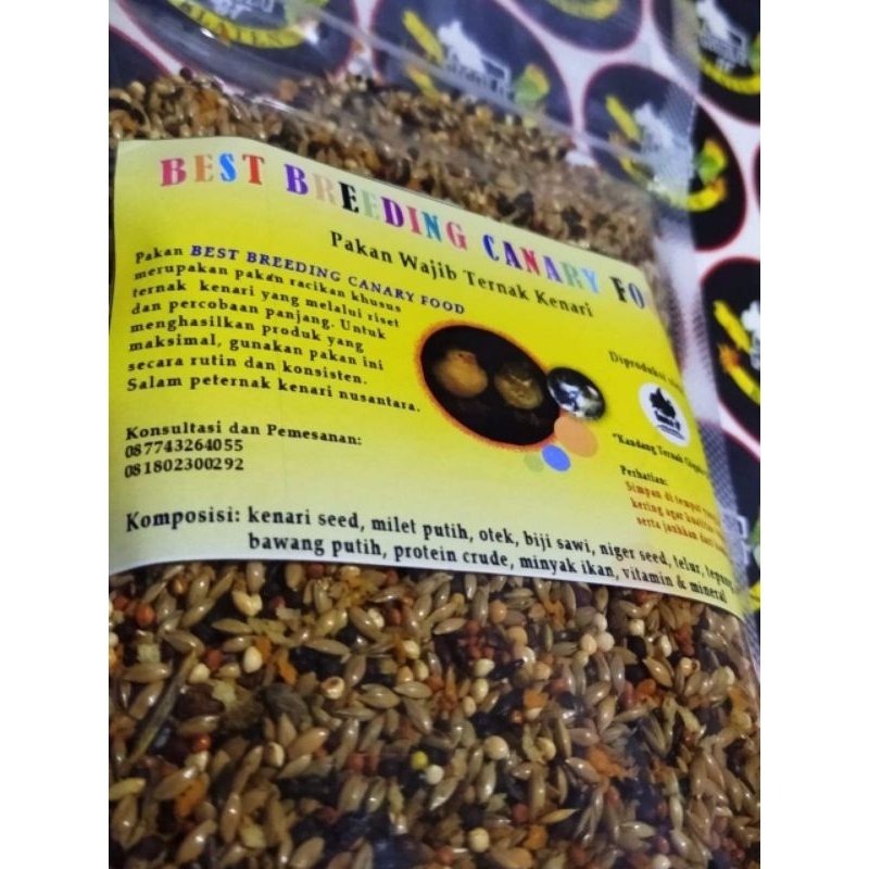 PAKAN VIRAL - PAKAN TERNAK BURUNG KENARI - BEST BREEDING FOOD