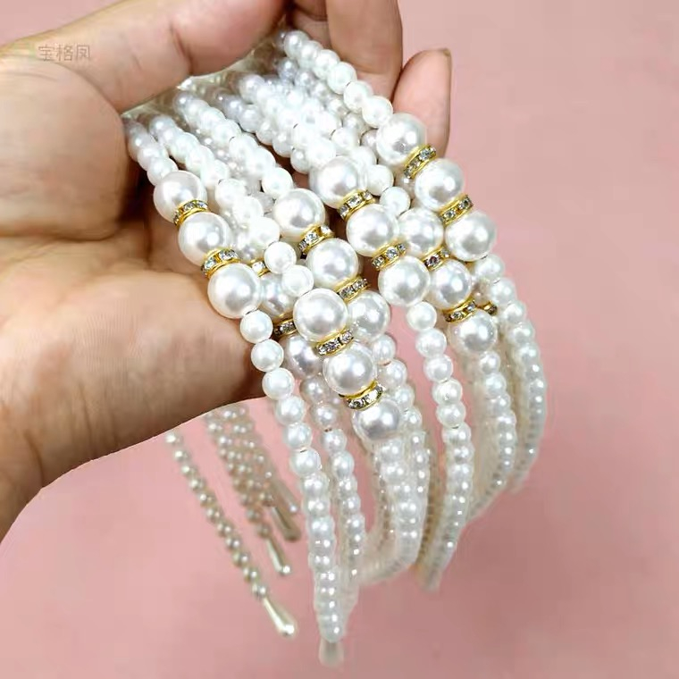 BANDO MUTIARA PEARL CANTIK MURAH / BANDO KOREA MUTIARA / BANDO ANAK / HEADBAND PEARL