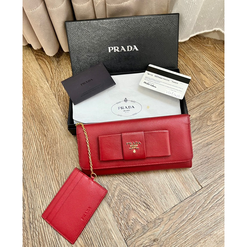 Authentic Prada Wallet