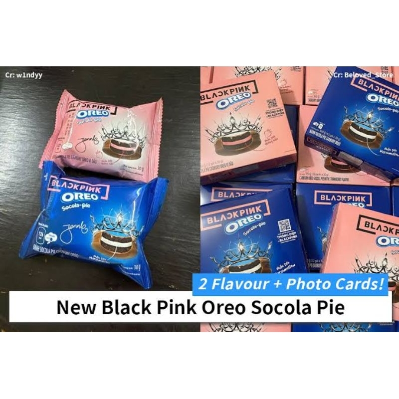 

OREO BLACKPINK SOCOLA PIE ( VIETNAM )