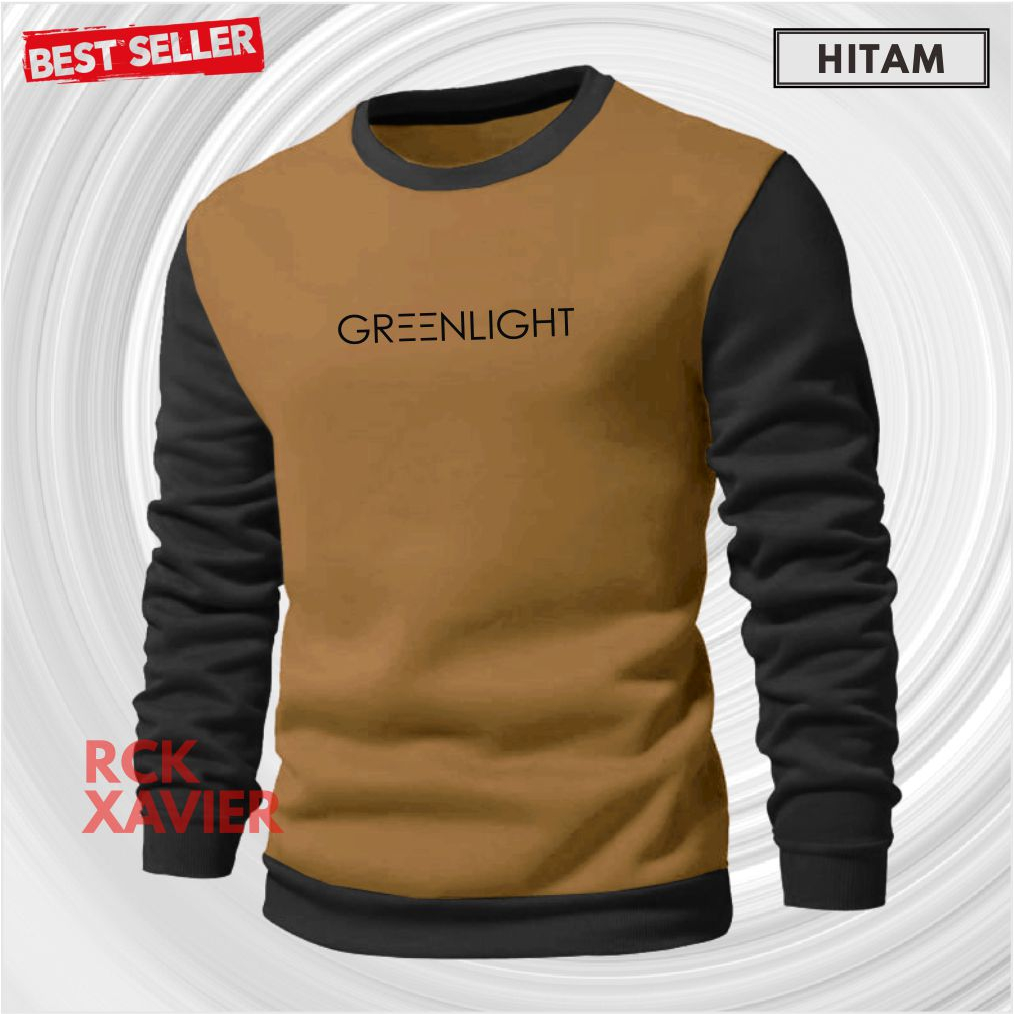 CREWNECK Jaket Distro Sweater Oblong Pria Wanita FLEECE TEBAL PREMIUM grlt