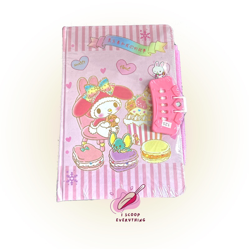 

Diary Sanrio + Pulpen