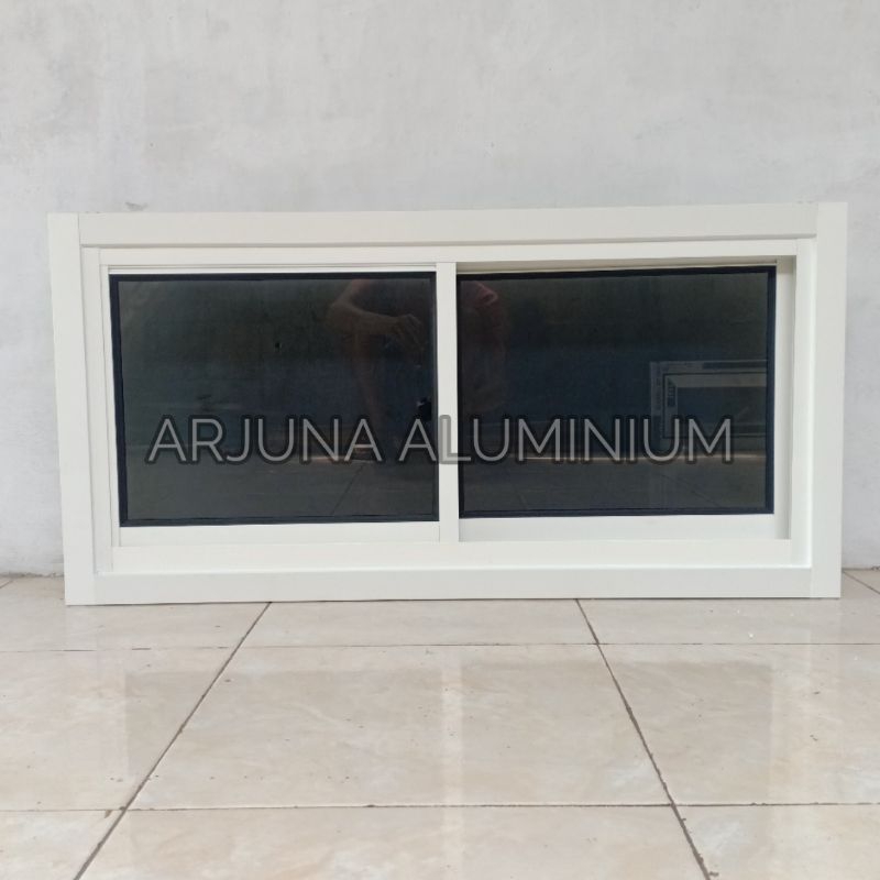 Kusen Jendela Sliding Aluminium 130x50
