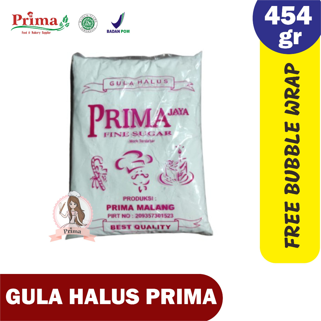 

Gula halus merk Prima 454gr