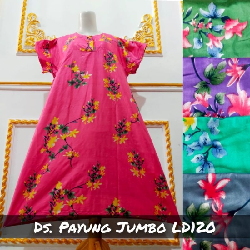 Daster jumbo LD 120//daster jumbo kekinian//daster payung jumbo