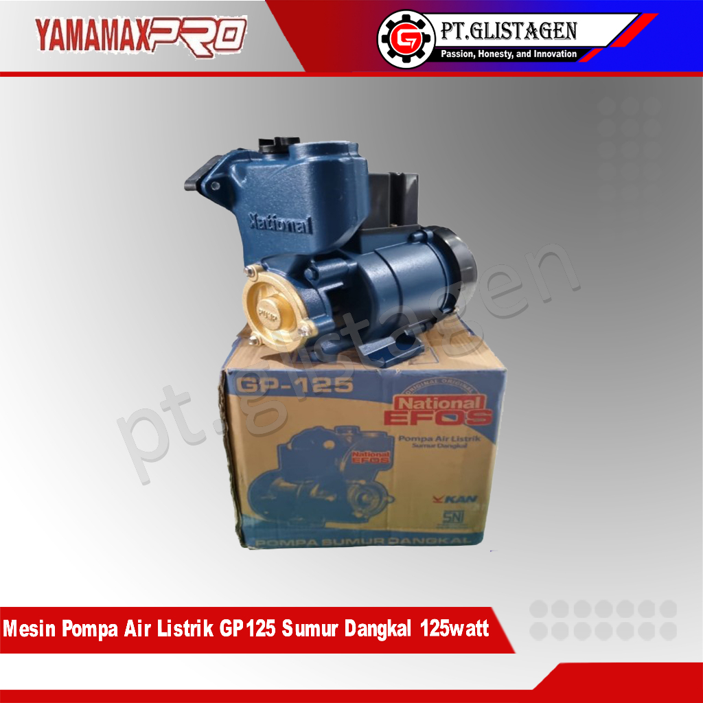 Mesin Pompa Air GP-125 / Pompa Air Listrik GP125 / Pompa Sumur Dangkal