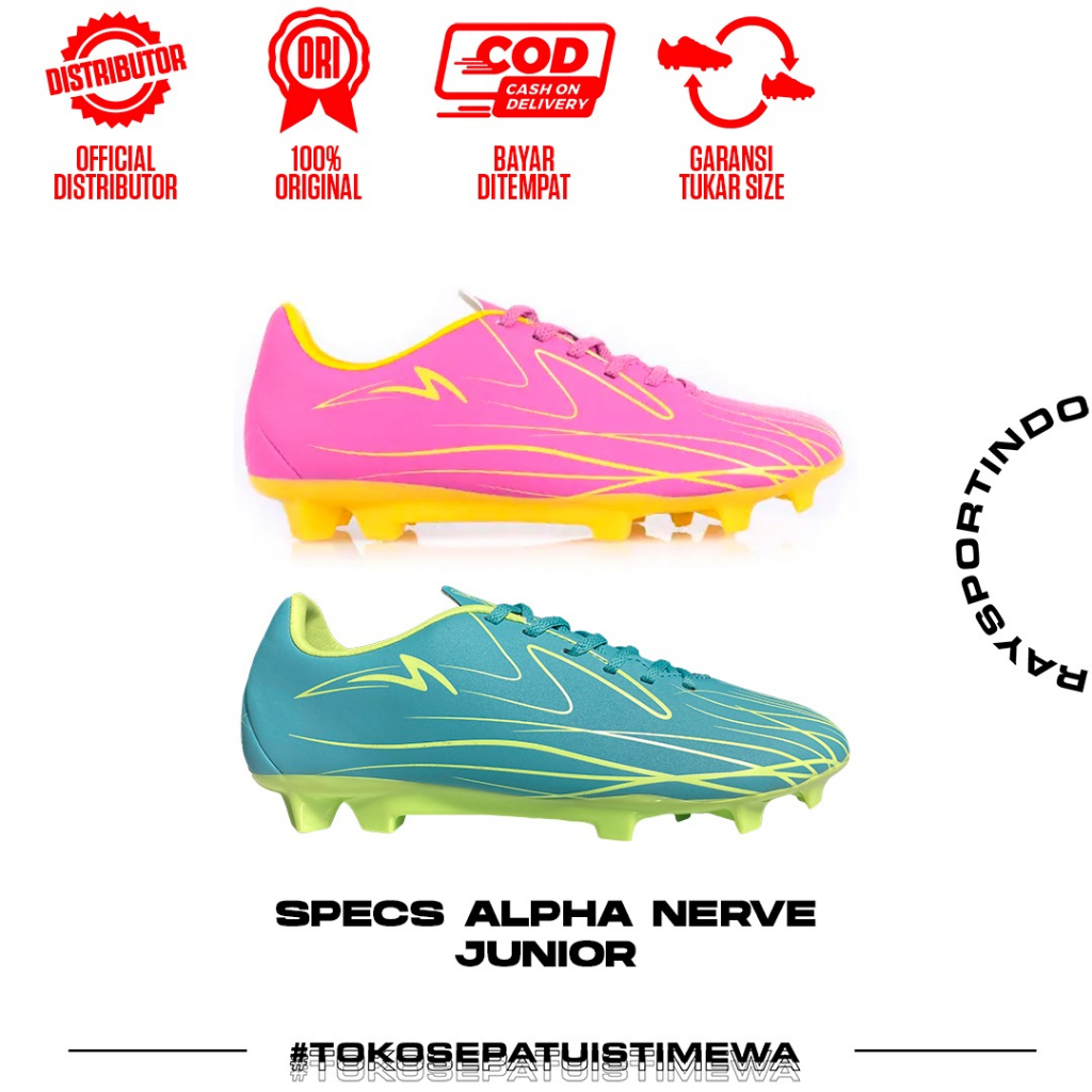 SEPATU BOLA ANAK SPECS ACCELERATOR ALPHA NERVE JR FG