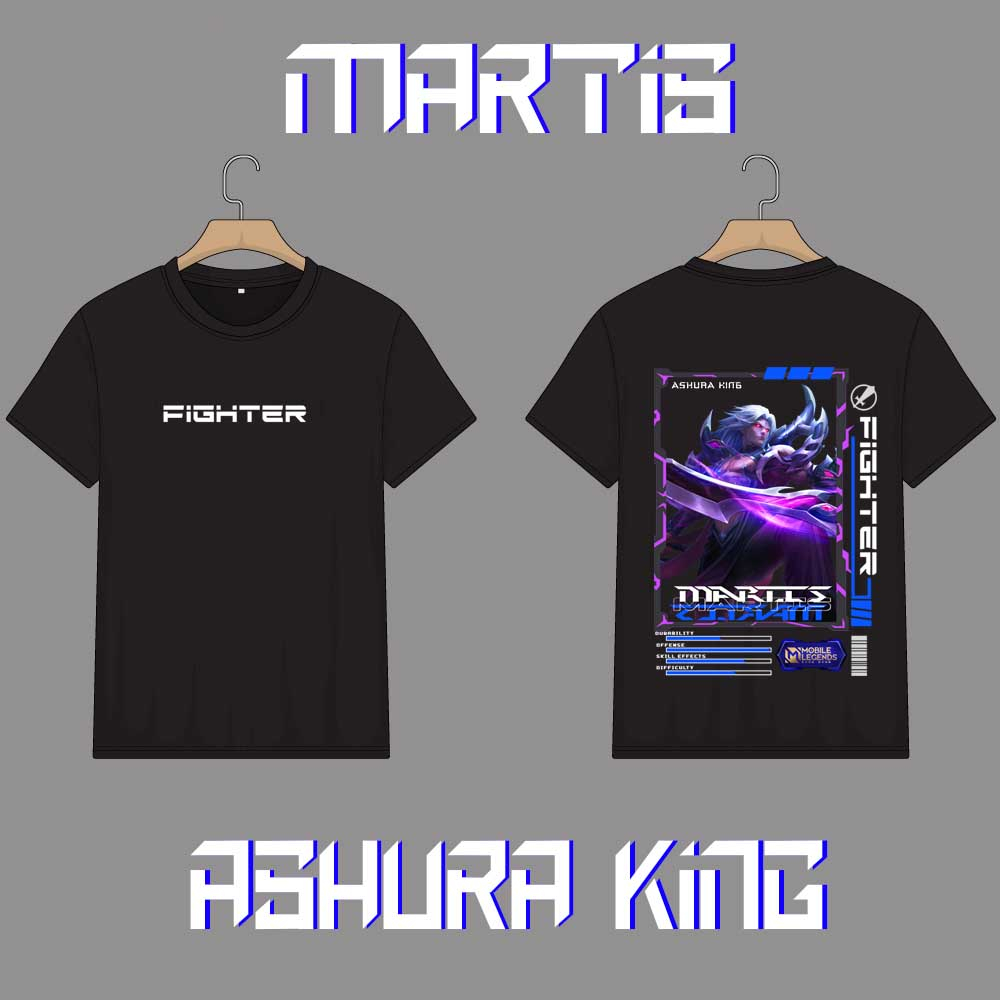 KAOS ANAK HERO MOBILE LEGEND MARTIS FIGHTER SKIN KEREN//KAOS ML//KAOS ANAK MOBILE LEGEND//KAOS ANAK 