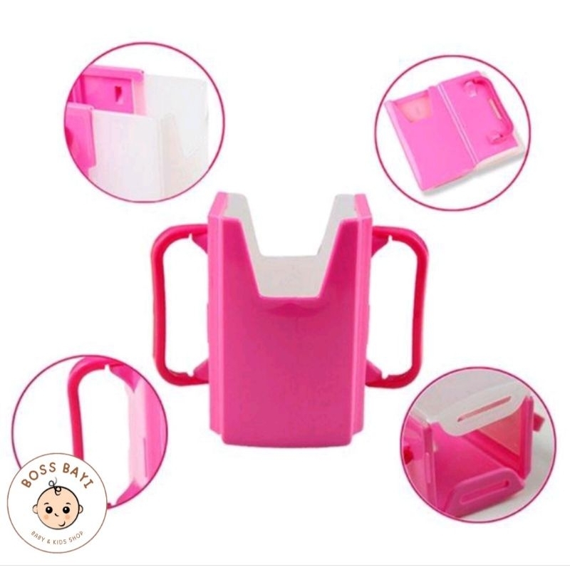 BOSS BAYI - Baby Holder | Milk Holder | Pegangan Susu Kotak / Minuman Kemasanuntuk Bayi Anak