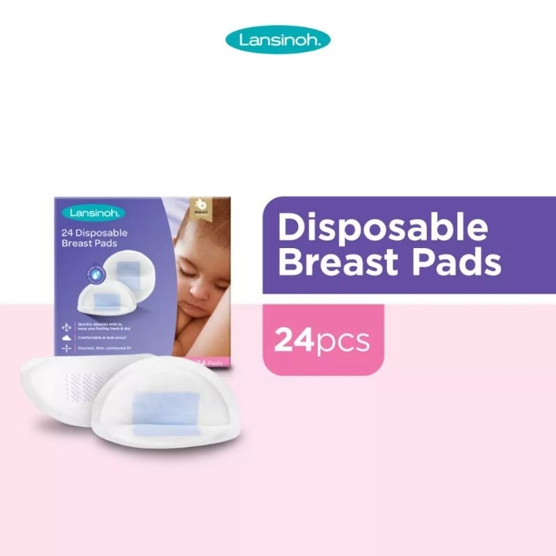 Lansinoh DISPOSABLE BREASTPADS ISI 24