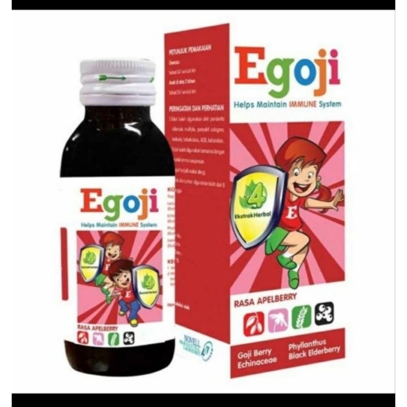 EGOJI SYRUP APPLEBERRY 100ML