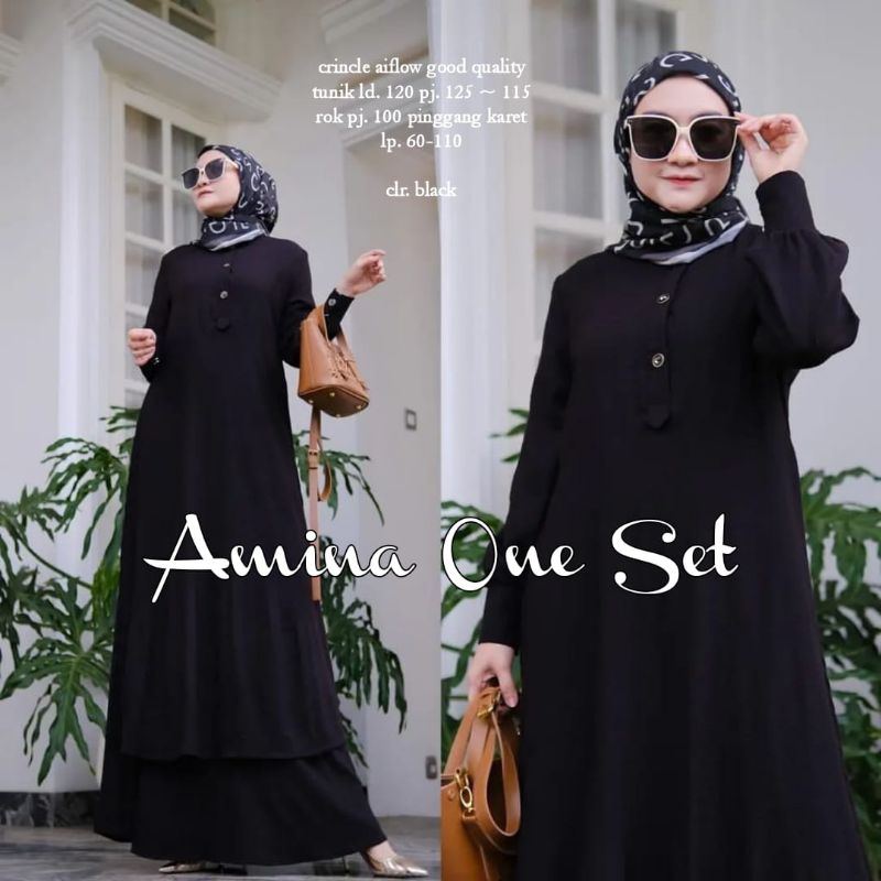 AMINA SET BAJU WANITA TERBARU