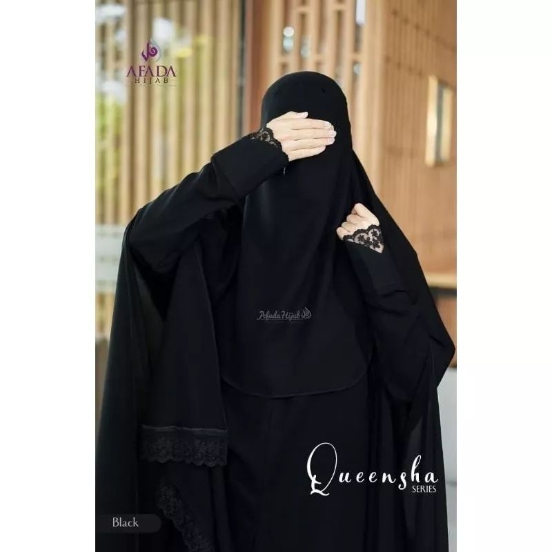 Ready Set Gamis Queensha by Afada Hijab