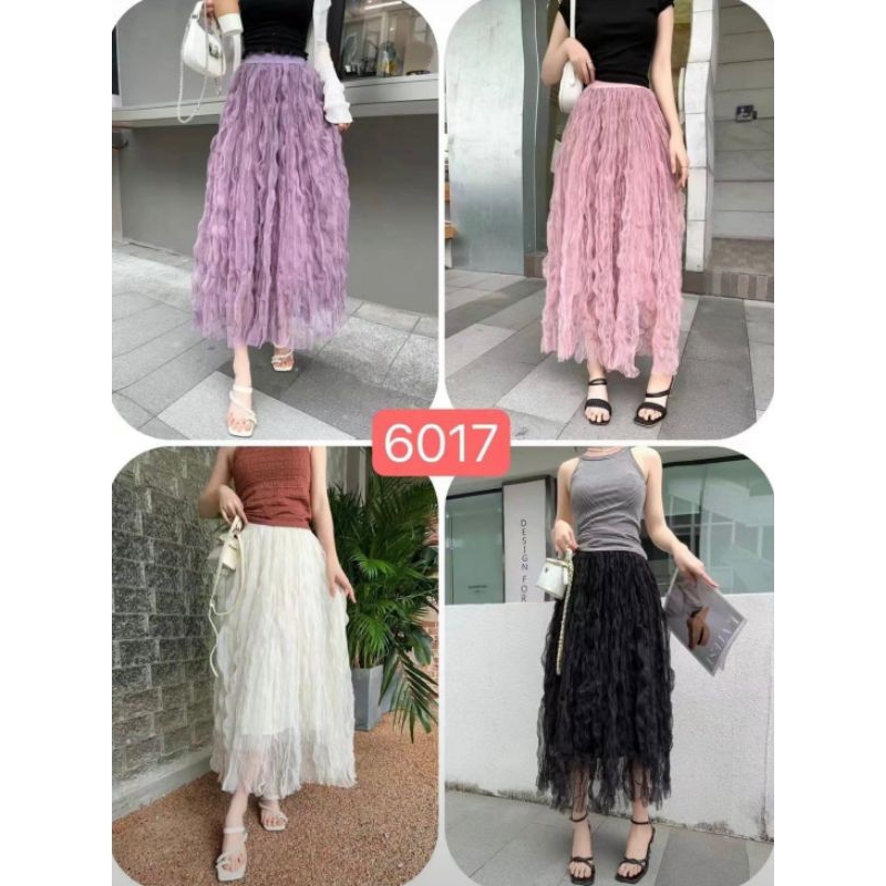 ROK TUTU GELOMBANG 6017 PREMIUM // ROK IMPORT PREMIUM // SKHRIT IMPORT PREMIUM // BAWAHAN IMPORT PREMIUM // FASHION IMPORT PREMIUM BKK