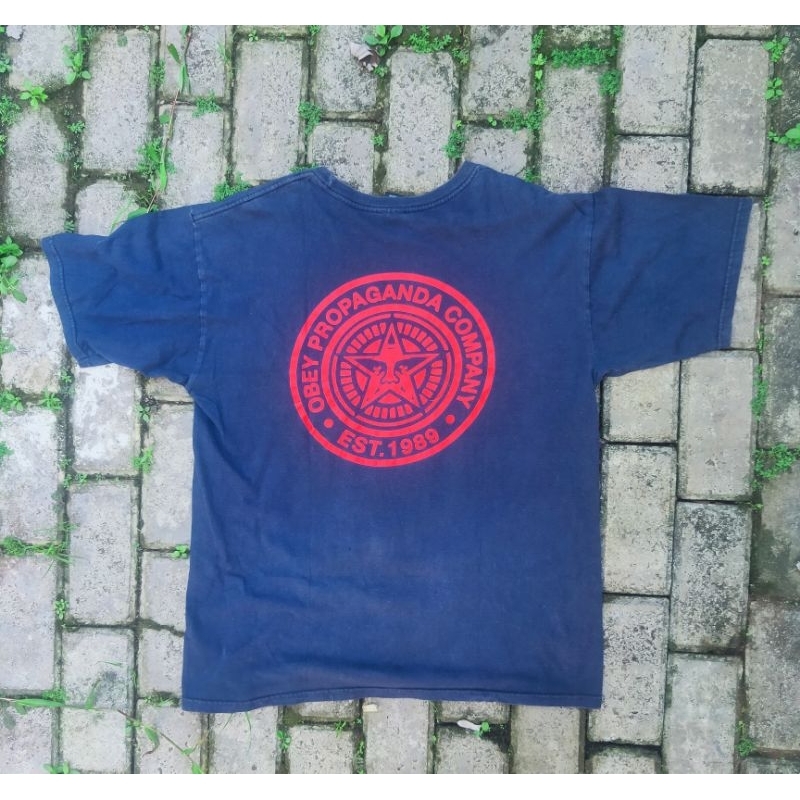 KAOS OBEY PROPAGANDA OBEY T-SHIRT❌Laku❌