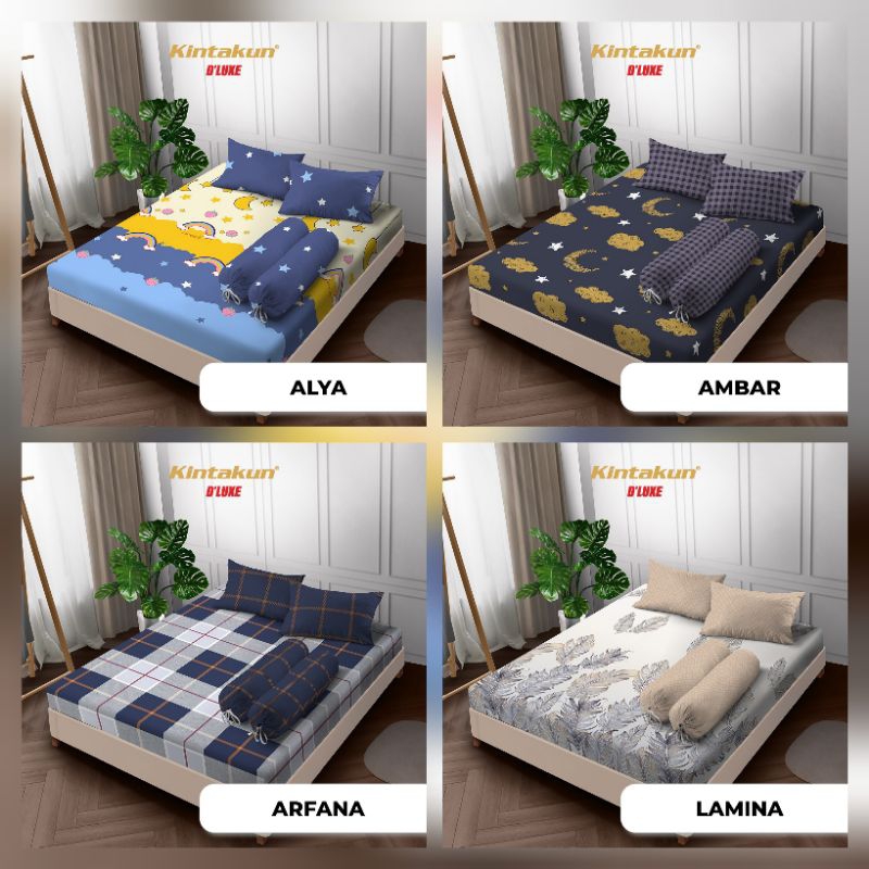 SPREI KINTAKUN 180X200 160X200 TINGGI 30 CM / KINTAKUN DELUXE 180X200X30 160X200X30 KING QUEEN