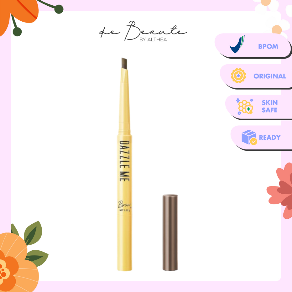 Dazzle Me Brow Likey | Automatic Eyebrow Pencil Tahan Air Waterproof Long Lasting Pensil Alis