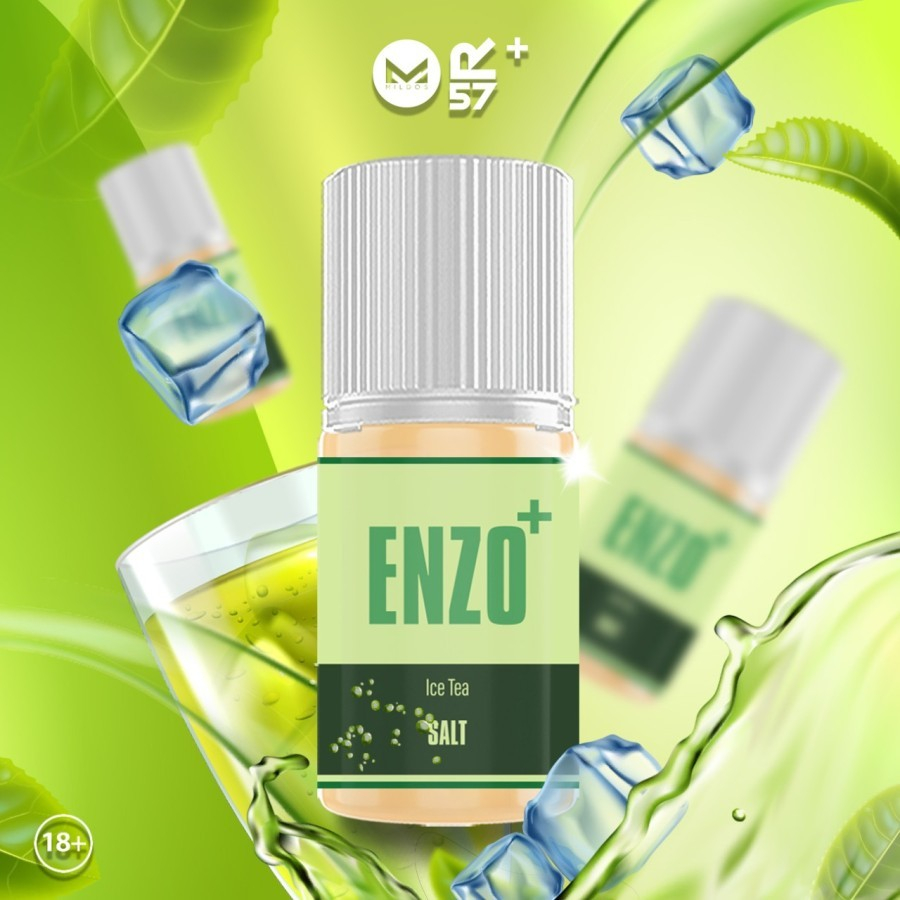 Liquid R57 Enzo Ice Tea Salt Nic 30ML by Hero57 x Mildos