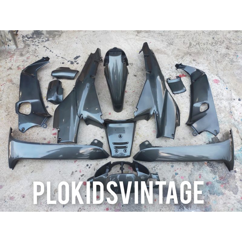 COVER BODY HALUS SUPRA FIT SUPRA FIT LAMA WARNA ABU-ABU