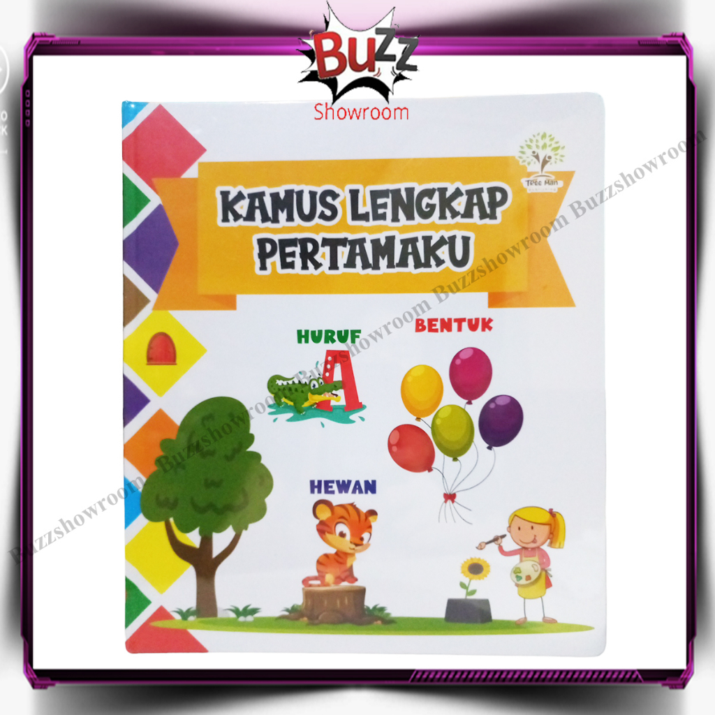 Kamus Lengkap Pertamaku Buku Aktivitas Worksheet Anak Balita Belajar