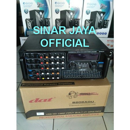 Power ampli dat B 208 Aqu Bluetooth amplifier karaoke B208aqu b208