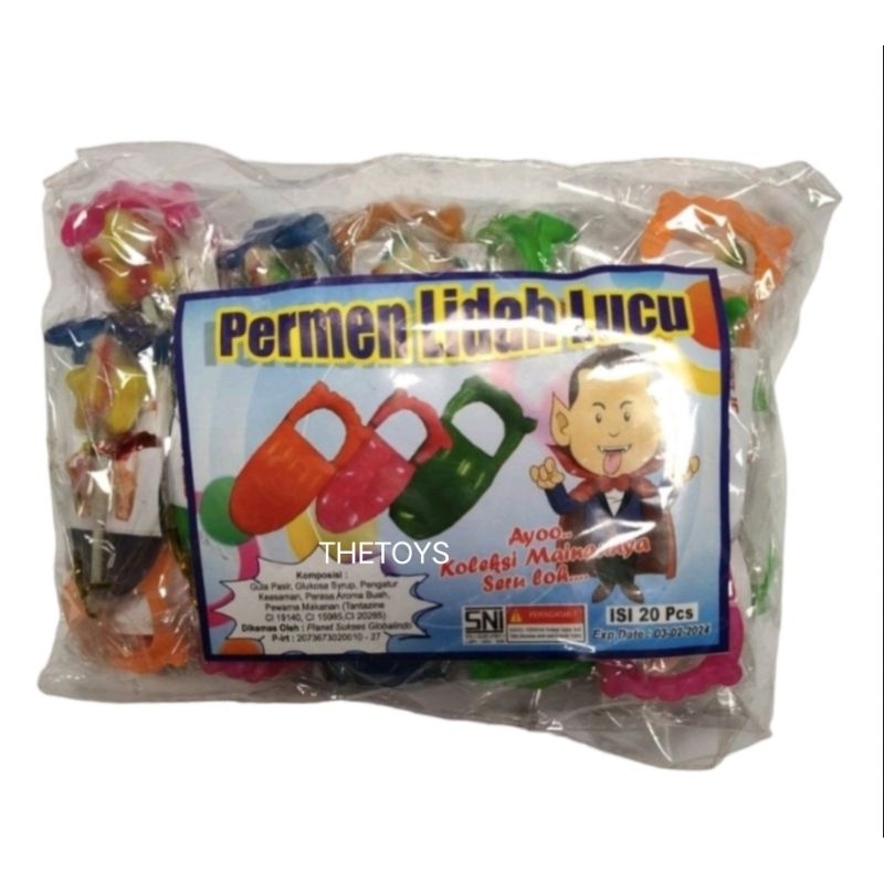 

Mainan Permen Lidah Lucu isi 20Pcs