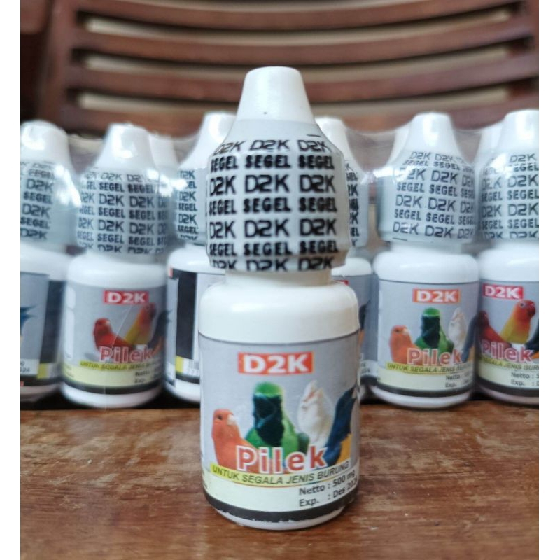 D2K Pilek Obat Burung Sakit Pilek Hidung Berlendir Ngorok Bulu Ngembang