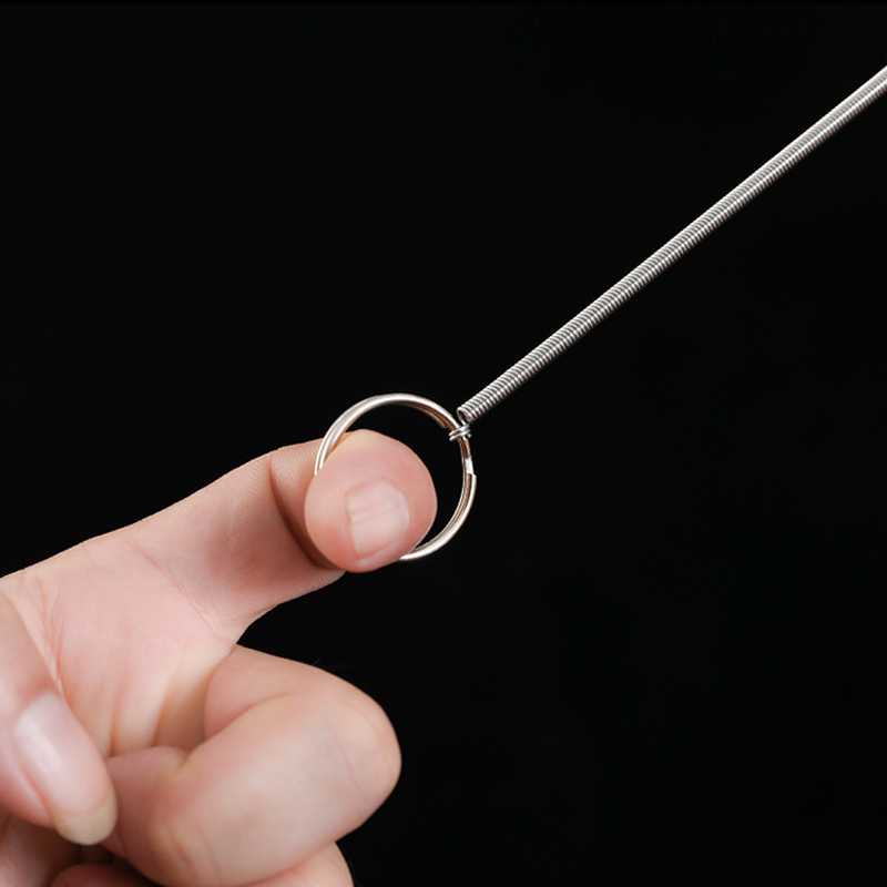 Alat Pembersih Lubang Saluran Air Kulkas Drainase 1.5M - YJ49858 - Silver