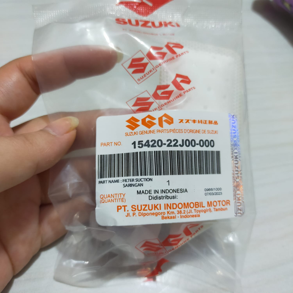 FILTER FUEL PAMPERS SARINGAN BENSIN FILTER BENSIN Suzuki nex f1 nex shooter lama pompa bensin Nex sh
