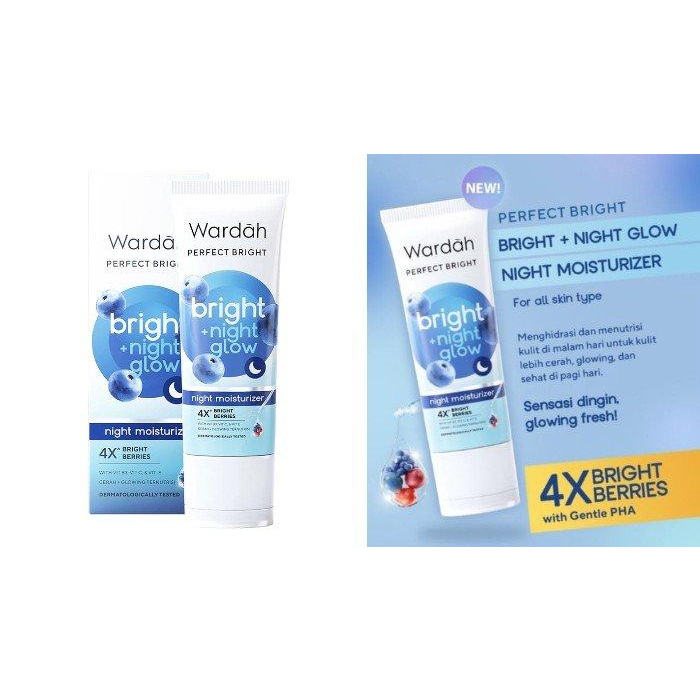 ❤ PAMELA ❤ Wardah Perfect Bright Moisturizer Bright + Oil Control SPF 30 PA+++ 20 ml I BrIght + Smooth Glow SPF 30 PA ++