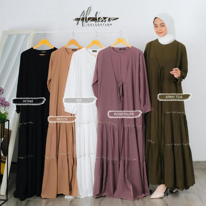 El-Wafaa Collection | Gamis Erlina by Alfaro | Gamis Wanita