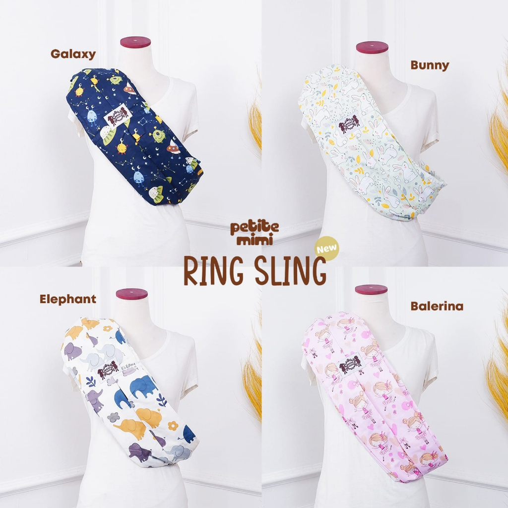 Ring Sling Petite Mimi / Gendongan Samping