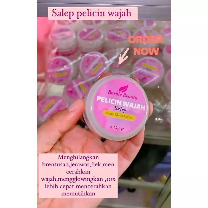SALEP PELICIN BARBIE BEAUTY SUNSCREEN PELICIN BB GLOWING