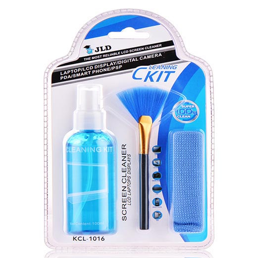 JLD Cleaning Kit Pembersih Layar LCD Laptop Lensa Kamera - KCL-1016 - Blue