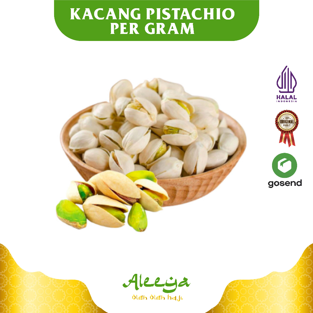 

Kacang pistachio panggang premium Murah 1kg