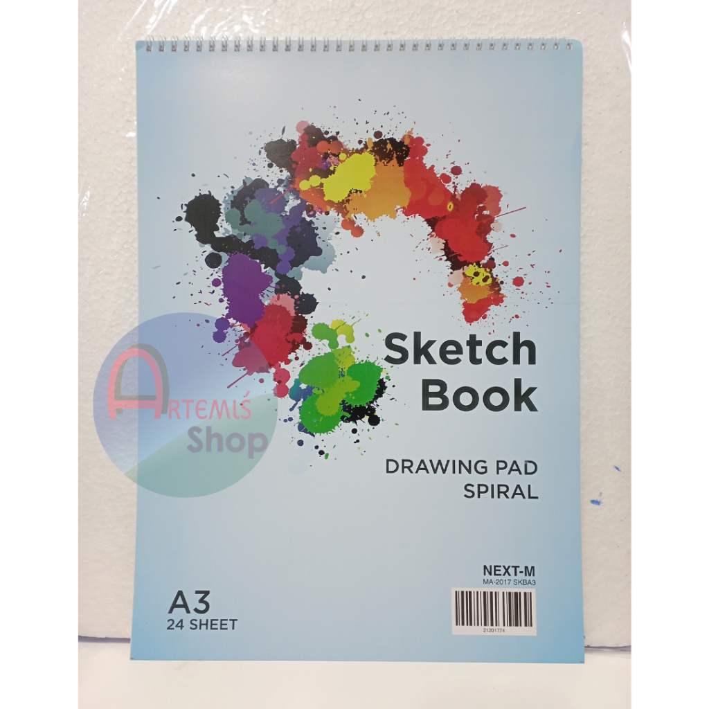 

Sketchbook / Buku Sketsa A3 Spiral Next M MA-2017 SKBA3