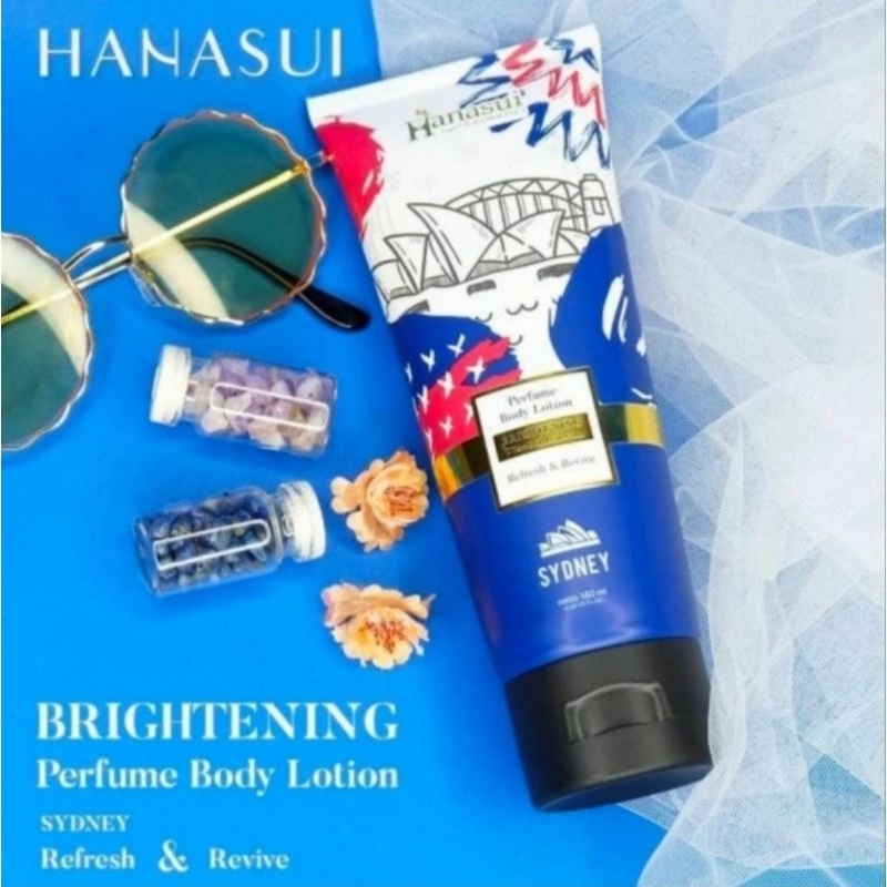HANASUI Body Lotion BRIGHTENING UVA + UVB Protection 180ml Original