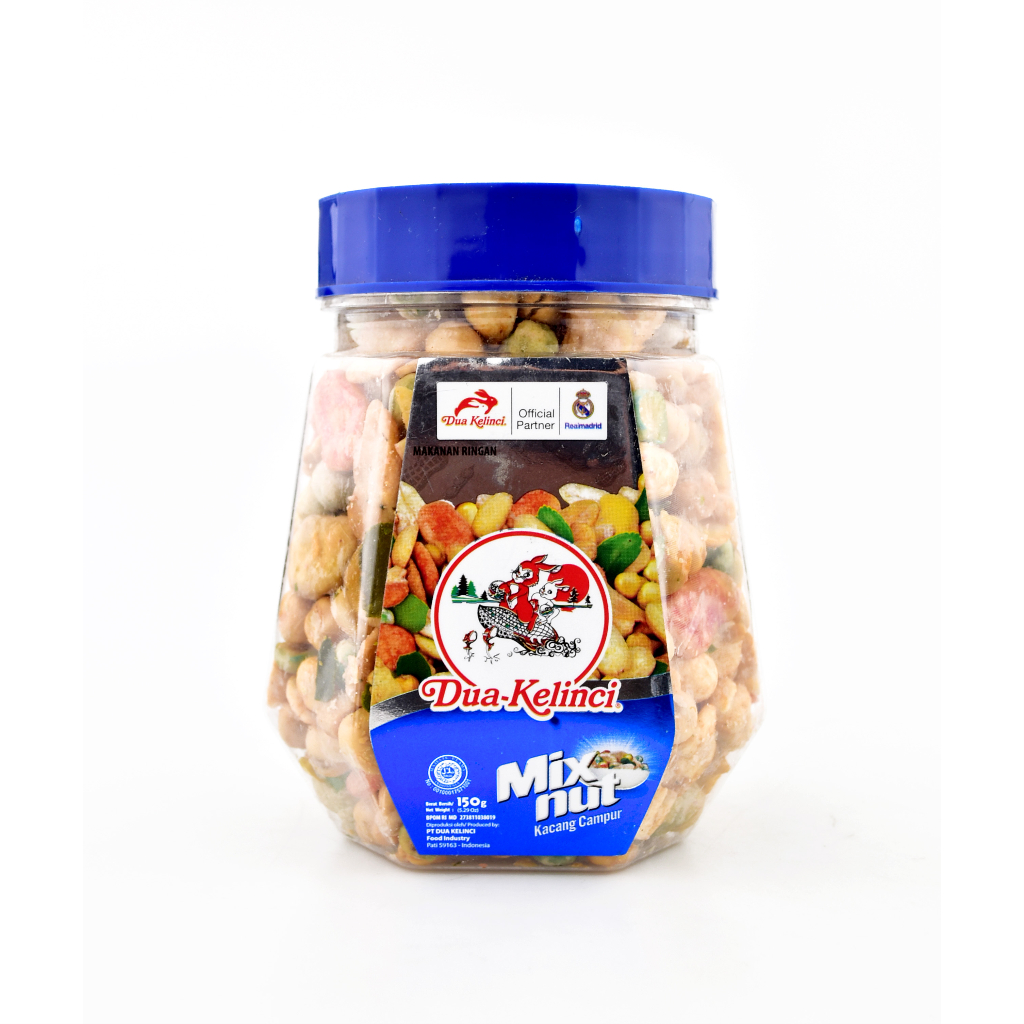 

KACANG DUA KELINCI CAMPUR MIX NUT 150 GR TOPLES