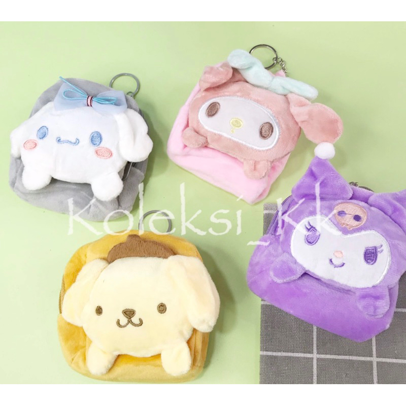 (Koleksi Kk) Dompet Sanrio/Dompet ganci Sanrio