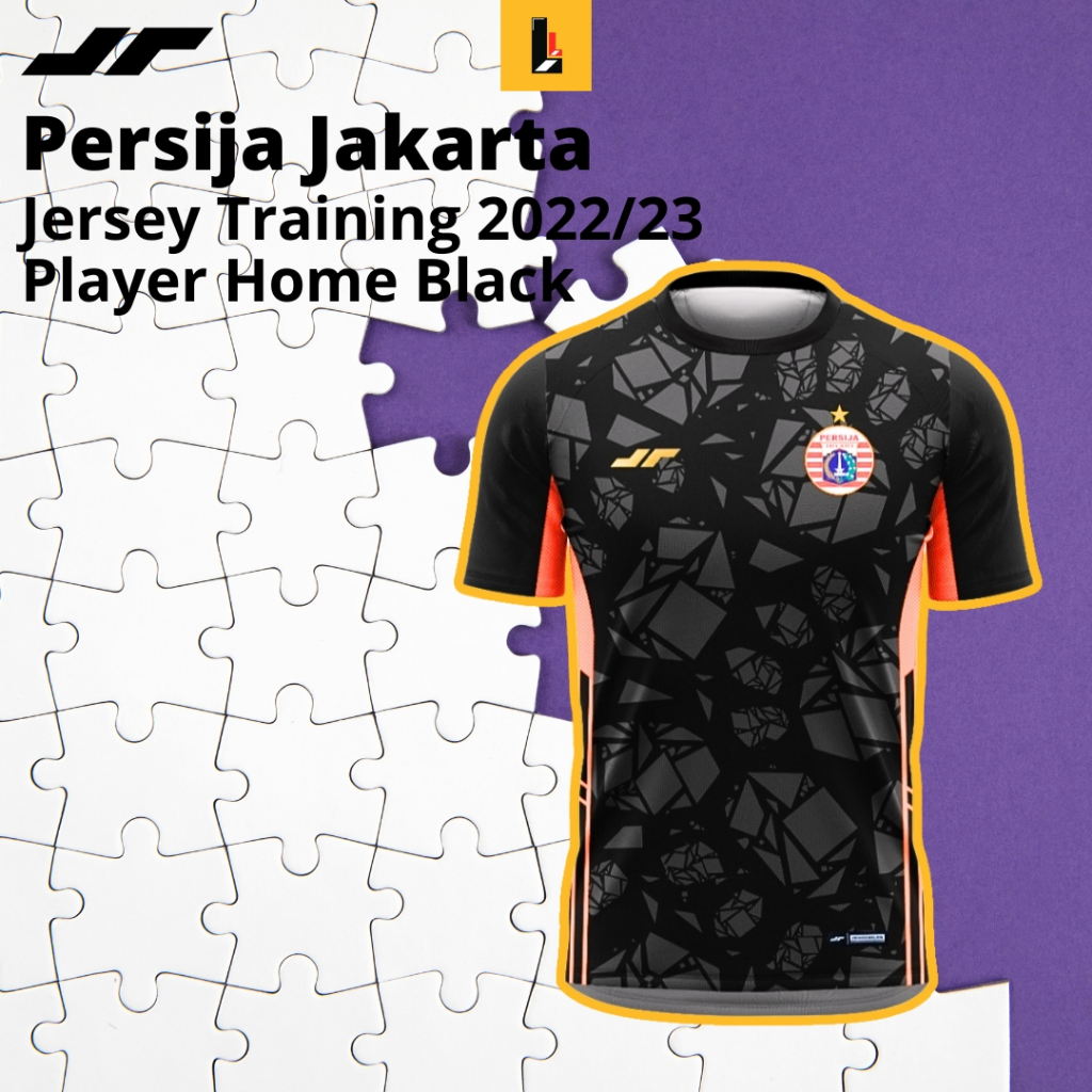Apparel Juara - Jersey Training Original Persija 2022/2023 Player Home Black