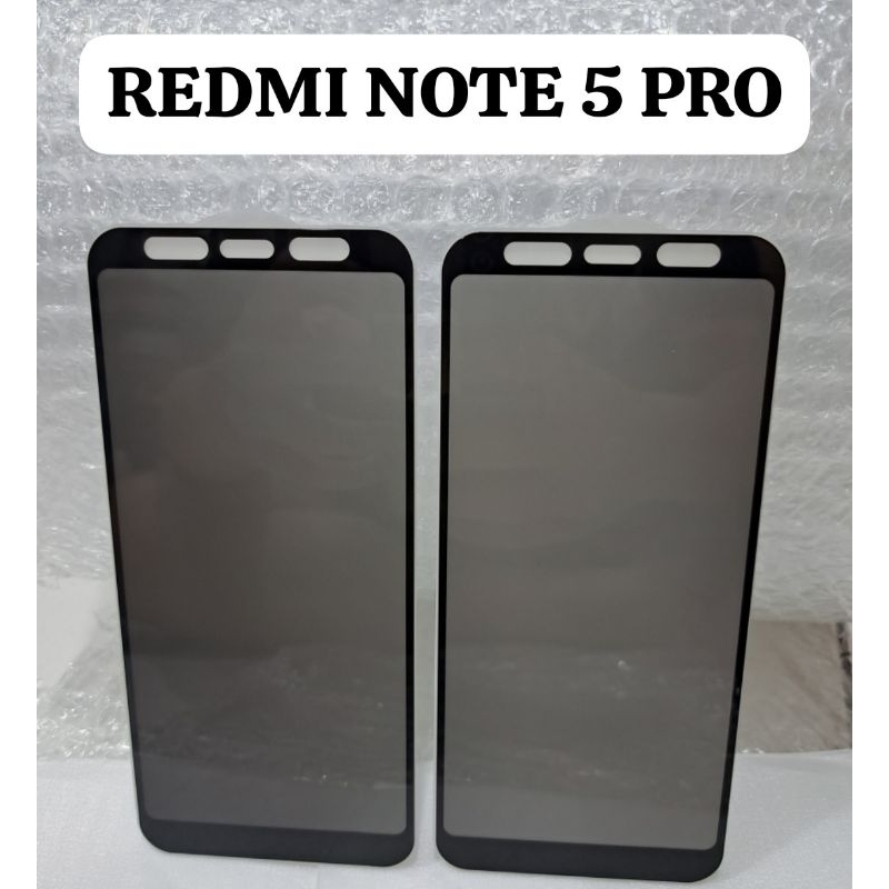 Redmi Note 5 Pro Tempered Glass Kaca Spy Gelap Oppo A3S, A5, A5 2020, A5S, A7, A9 2020, A1K, A11K, A12, A12E, A12S, A15, A15S, A16, A16E, A16K, A16S, A17, A17K, A31, A33, A39, A52, A53, A54, A57, A59, A71, A77S, A83, F1, F1S, F3, F5, F7, F9, F11, F11