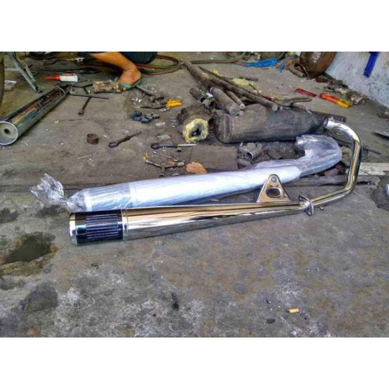 KNALPOT KLEPER NTD ORIGINAL NTD SUPER TEBAL KNALPOT GL PRO GL MAX CB GL100 MEGAPRO PRIMUS HIU