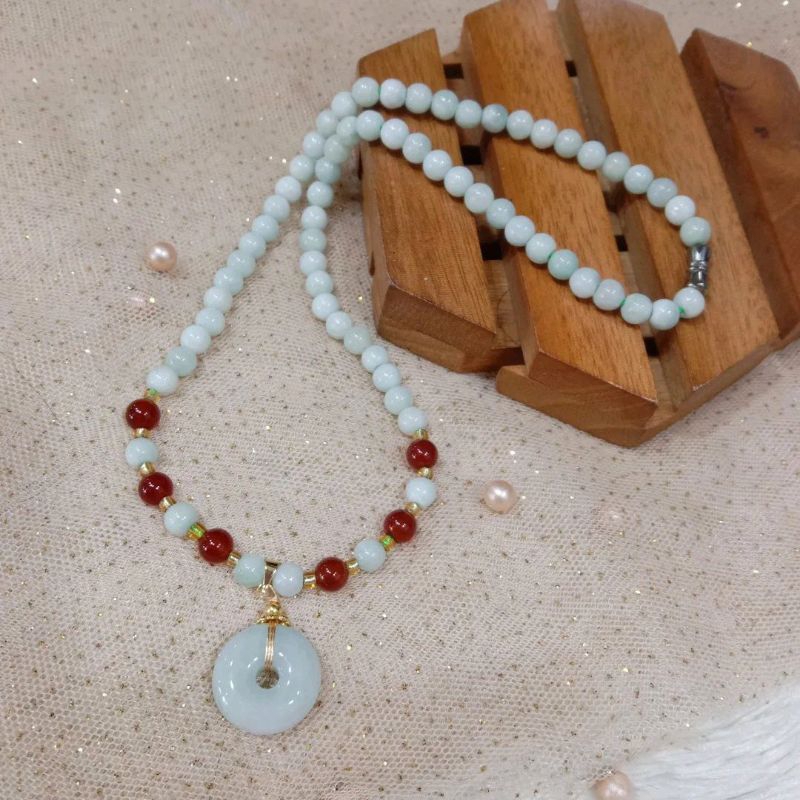 Kalung Batu Giok Birma