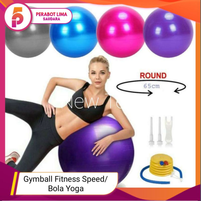 Gymball Fitness Speed/ Bola Yoga/ Bola ibu hamil/ Bola Senam Ibu Hamil