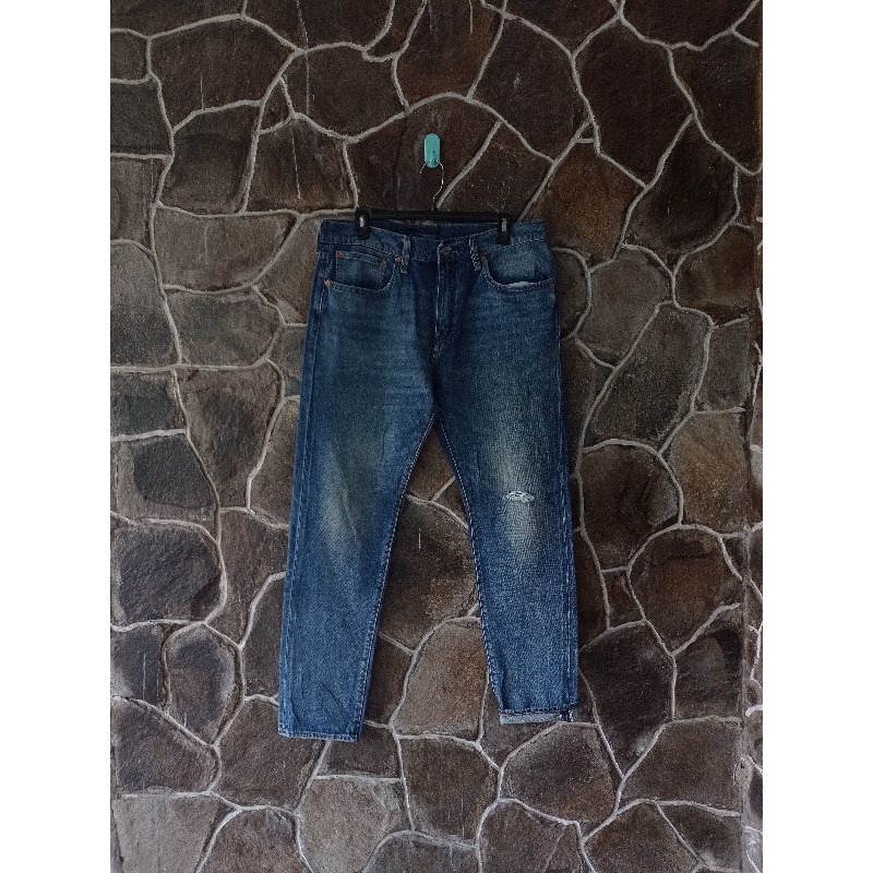 Celana Panjang Jeans Levis Big E 512 Selvedge Original