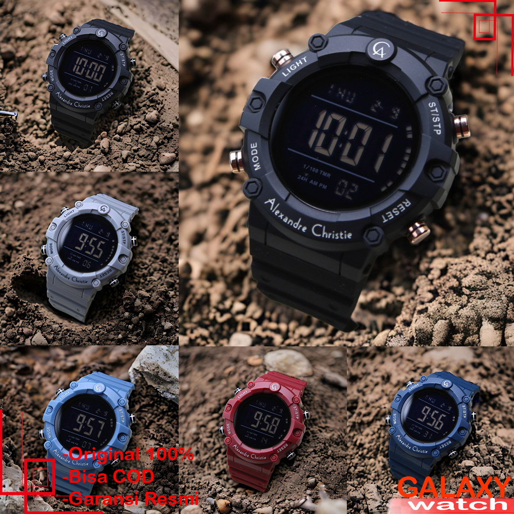 ALEXANDRE CHRISTIE JAM TANGAN PRIA JAM TANGAN ORIGINAL GARANSI RESMI 1 TAHUN JAM ALEXANDRE CHRISTIE 