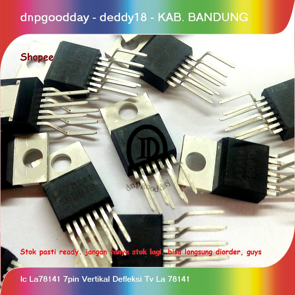 Ic La78141 7pin  Vertikal Defleksi Tv La 78141