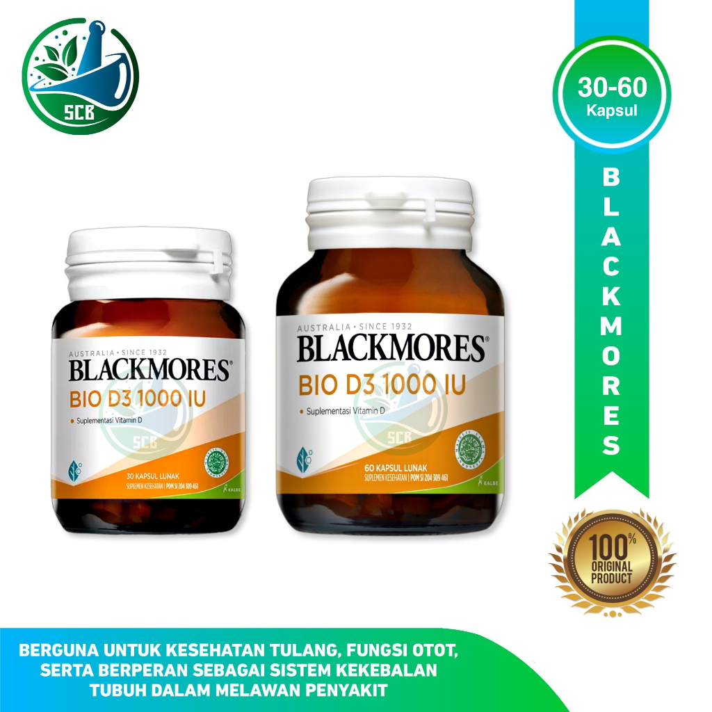 Blackmores Bio D3 1000 IU - Vitamin D 1000IU