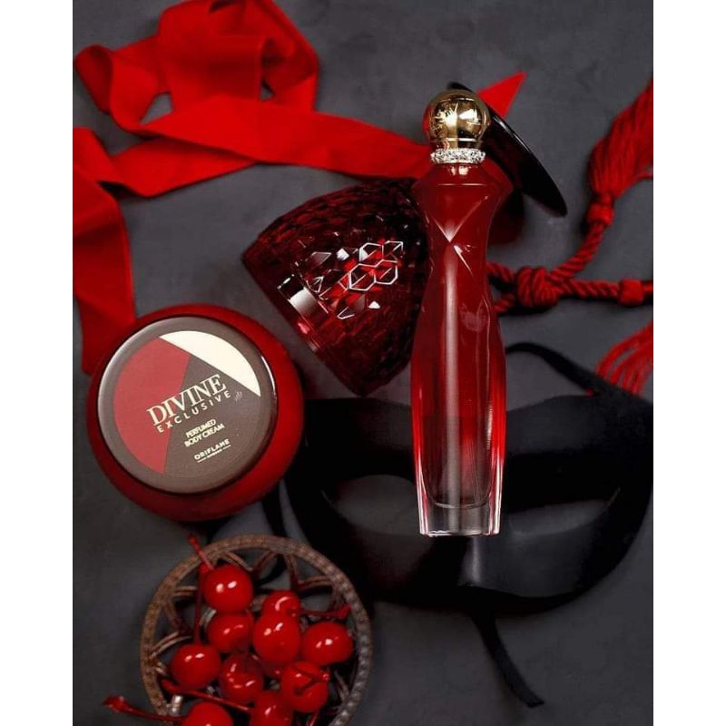 set parfum divine exclusive & body cream divine exclusive